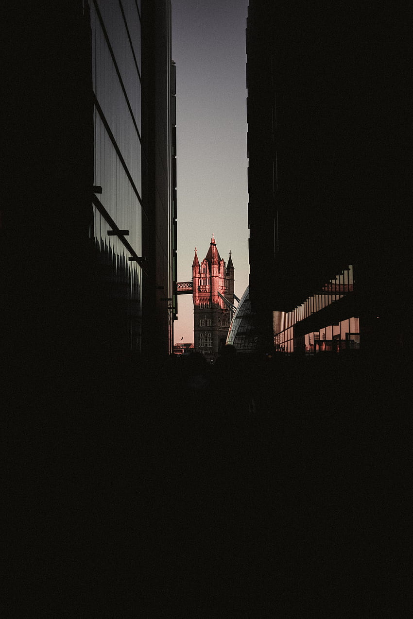Architecture, City, Building, Dark HD phone wallpaper