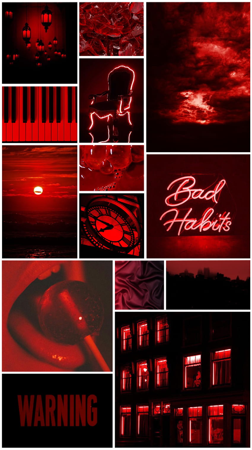 Black And Red Aesthetic, Cute Dark Red HD phone wallpaper | Pxfuel
