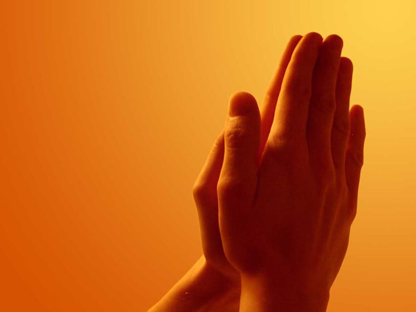 manos rezando, hombre rezando fondo de pantalla