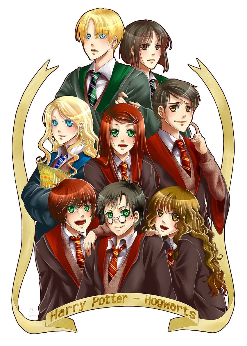 Hermione Ginny and Luna, Ginny Weasley Cartoon HD phone wallpaper