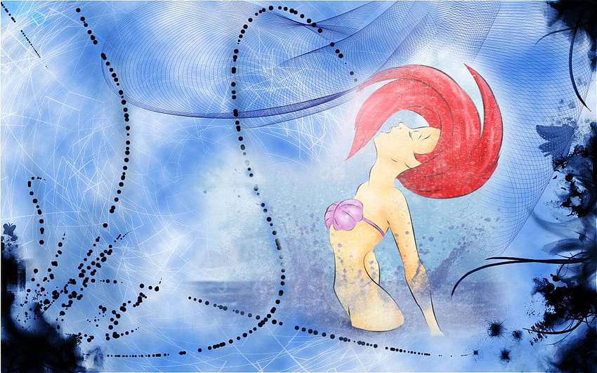 Fundo Ariel. Punk Ariel, Ariel Disney Cute Tumblr papel de parede HD