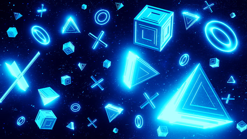 Made these in blender. Looks great on ps4!: playstation, Good PS4 HD wallpaper
