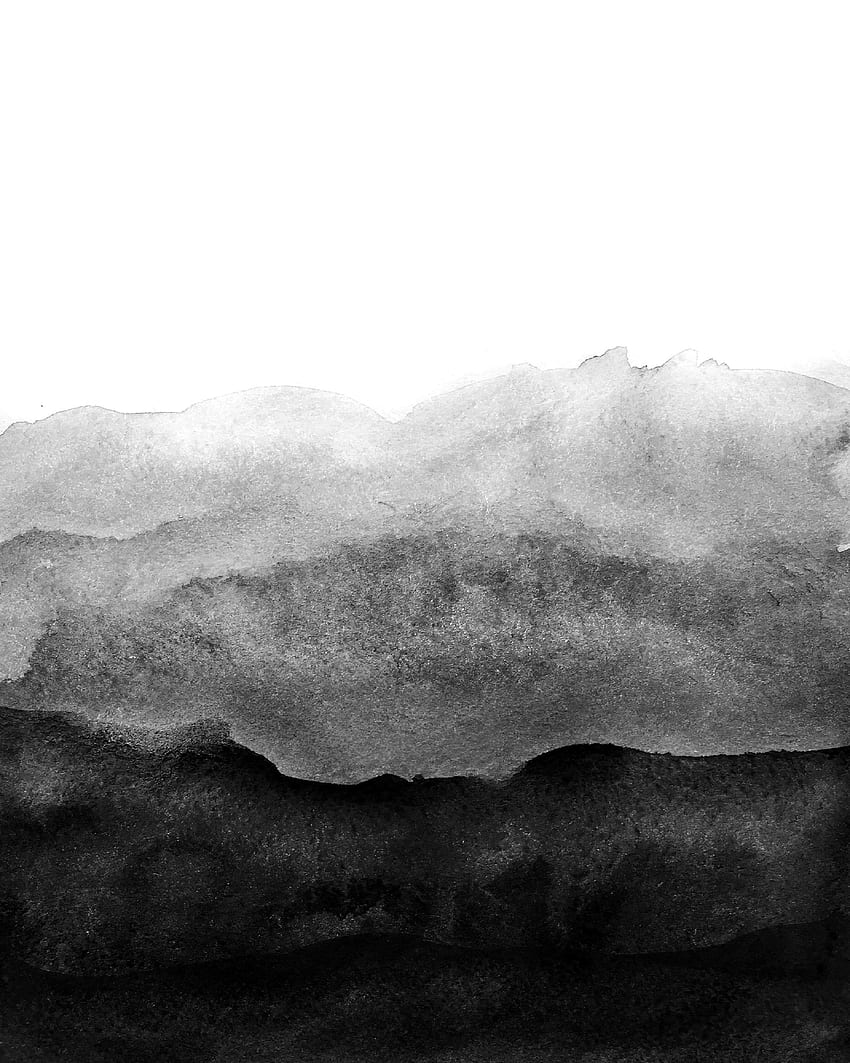 Black to gray ombre watercolor. Ombre background, Ombre , Grey ombre HD ...