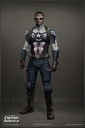 captain america suit concept art