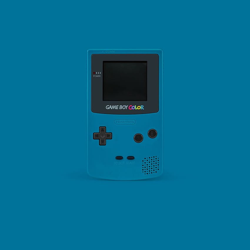 Nintendo Game Boy color azul – Electrónica, Consola fondo de pantalla del teléfono