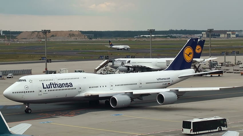 lufthansa boeing 747-8, boeing, 747, lufthansa, boeing 747-8 Wallpaper HD