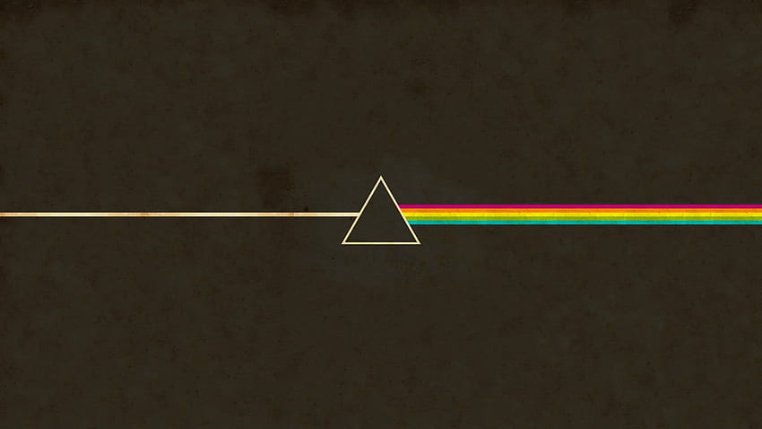 Pink Floyd Dark Side of the Moon albüm afişi Pink Floyd dijital sanat HD duvar kağıdı