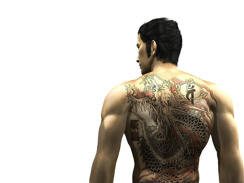 Kazuma Kiryu Yakuza AT THE GYM tattoos japanese  OpenArt