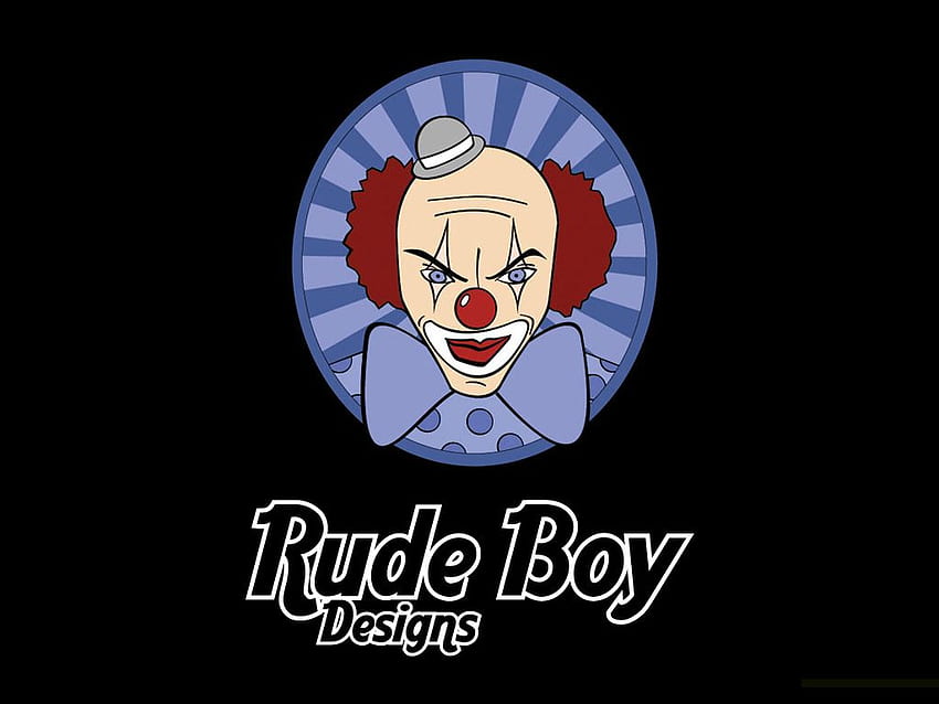 Rude Boy Designs Psycho Clown HD wallpaper