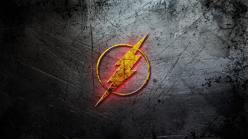 The Flash, Arrow Logo HD wallpaper