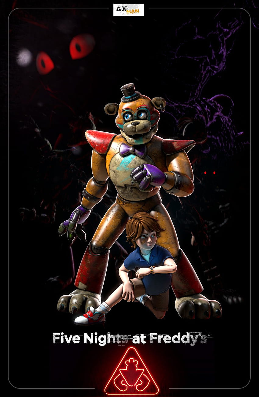 SICHERHEITSVERLETZUNG, fnaf HD-Handy-Hintergrundbild