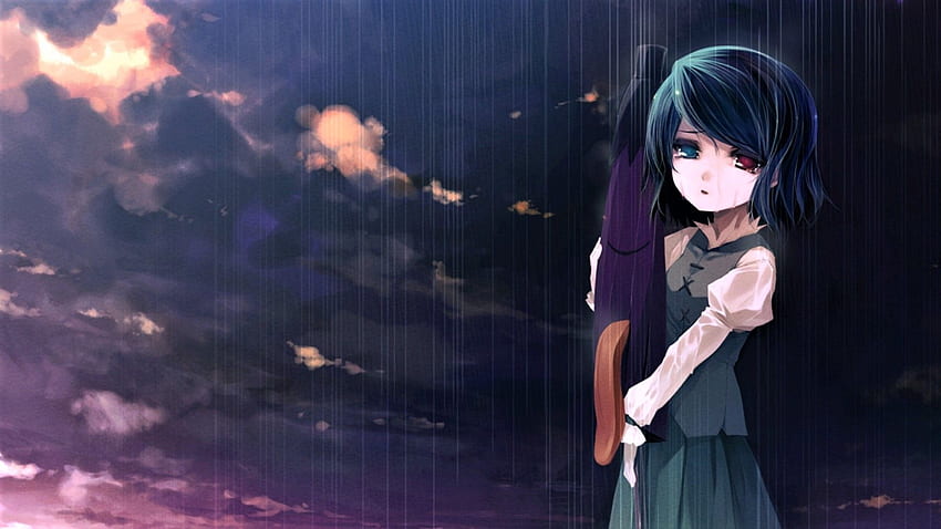 Sad Anime Boy And Girl, Sad Anime Aesthetic HD wallpaper