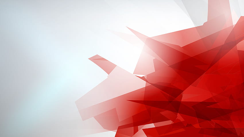 White Abstract, Red White Abstract HD wallpaper