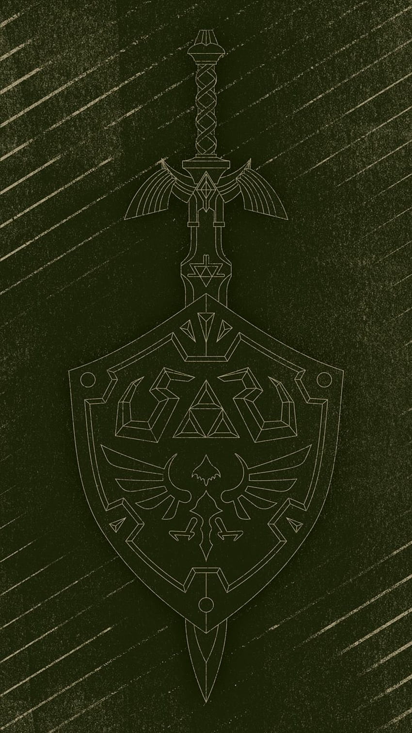MM-Ideen. Meisterschwert, Legend of Zelda, Mobile, Schwert und Schild HD-Handy-Hintergrundbild