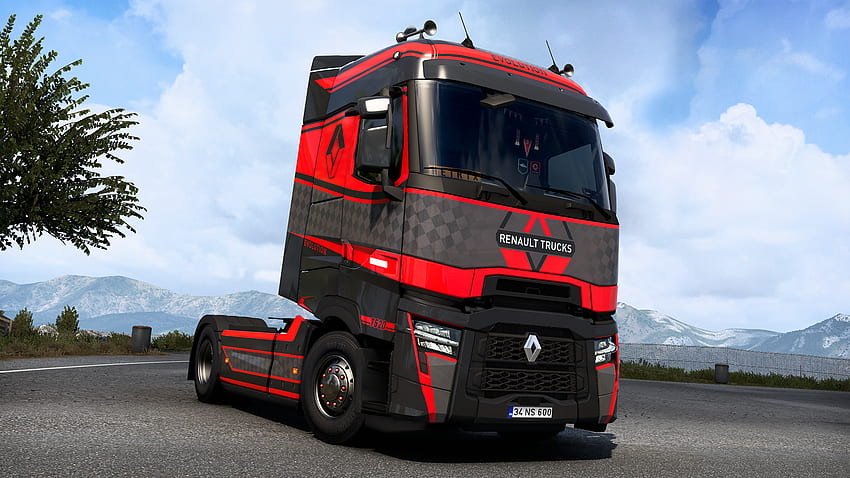 Euro Truck Simulator 2 - Renault Trucks Evolution Design Topluluk Oylaması - Steam Haberleri HD duvar kağıdı