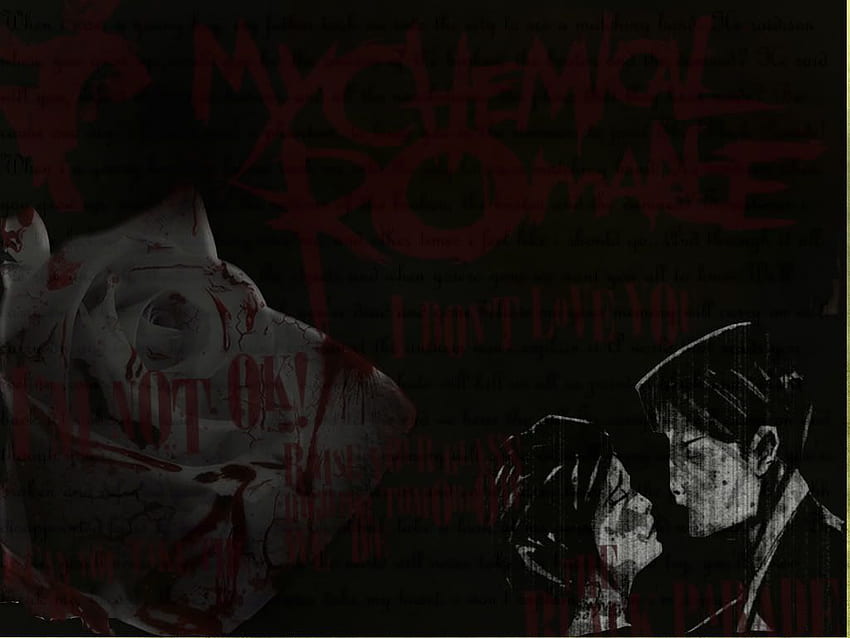 My Chemical Romance iPhone, Dark Romance HD wallpaper
