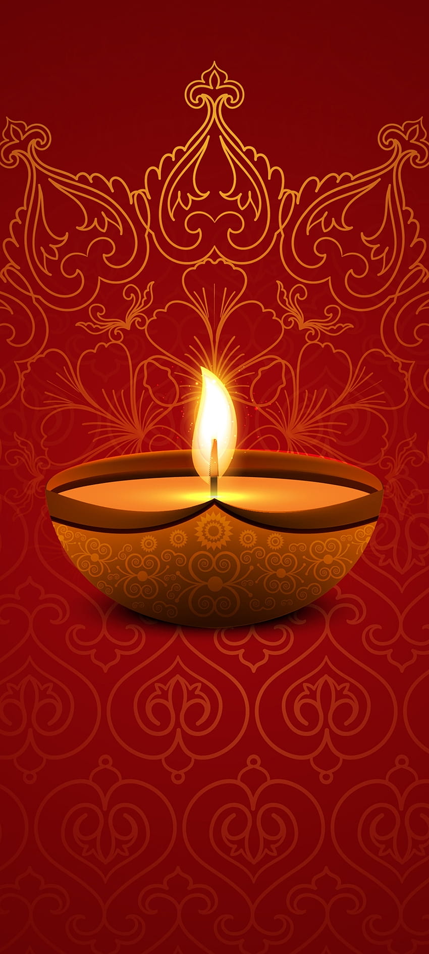 Happy Diwali moment, heat, beautiful, serveware, festival, mandala, Diya HD phone wallpaper