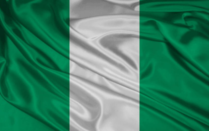 Nigeria Flag . Nigeria Flag stock HD wallpaper