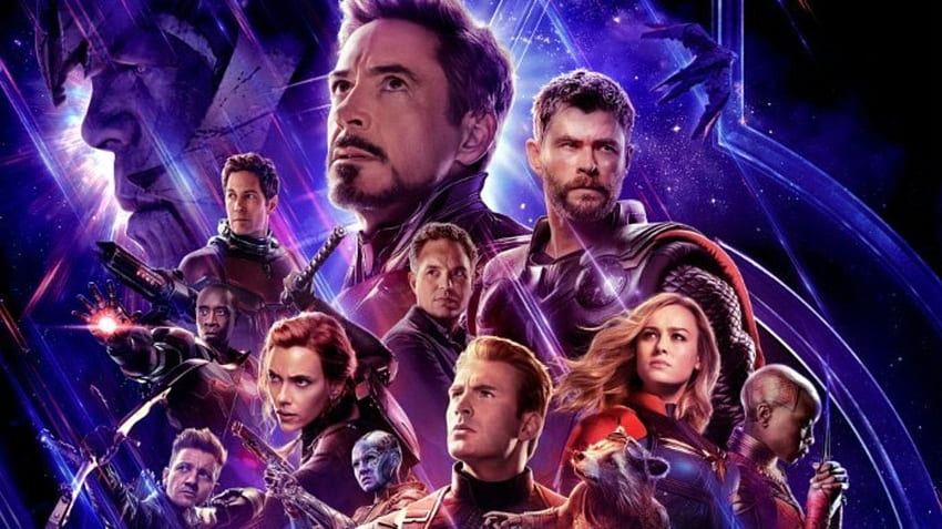 Oto każdy plakat filmowy Marvel Cinematic Universe bez tekstu, film Marvel Avengers Tapeta HD