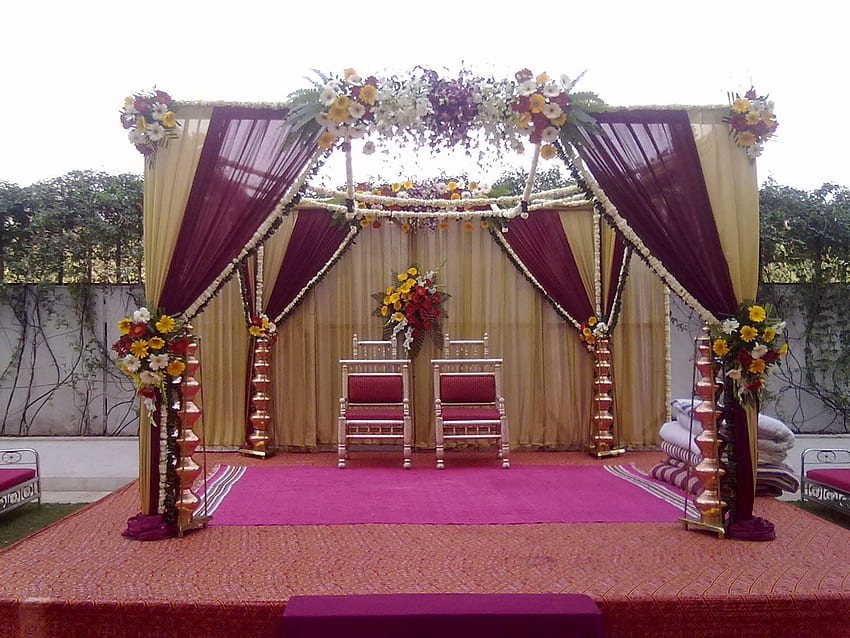 Flor 45 : . Decoraciones escénicas, decoraciones escénicas de bodas, recepciones de decoraciones de bodas indias fondo de pantalla