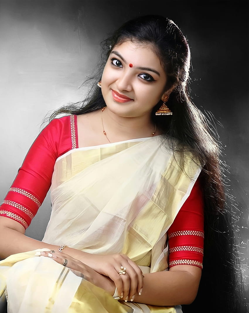 Malavika nair, face, hair, Malayalam_actress HD phone wallpaper