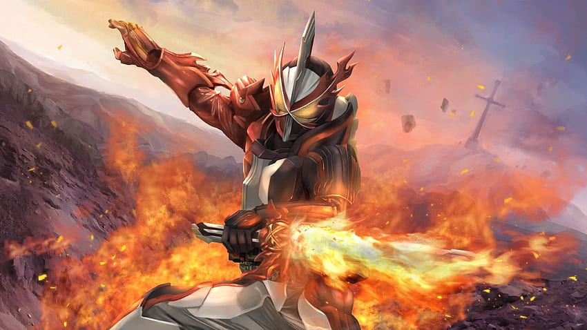 Kamen Rider Saber (Personnage) - Kamiyama Touma Anime Board Fond d'écran HD