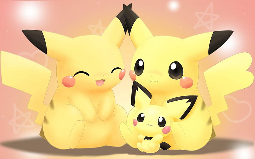 Cute Pokemon Background, Cute Pokeball HD wallpaper