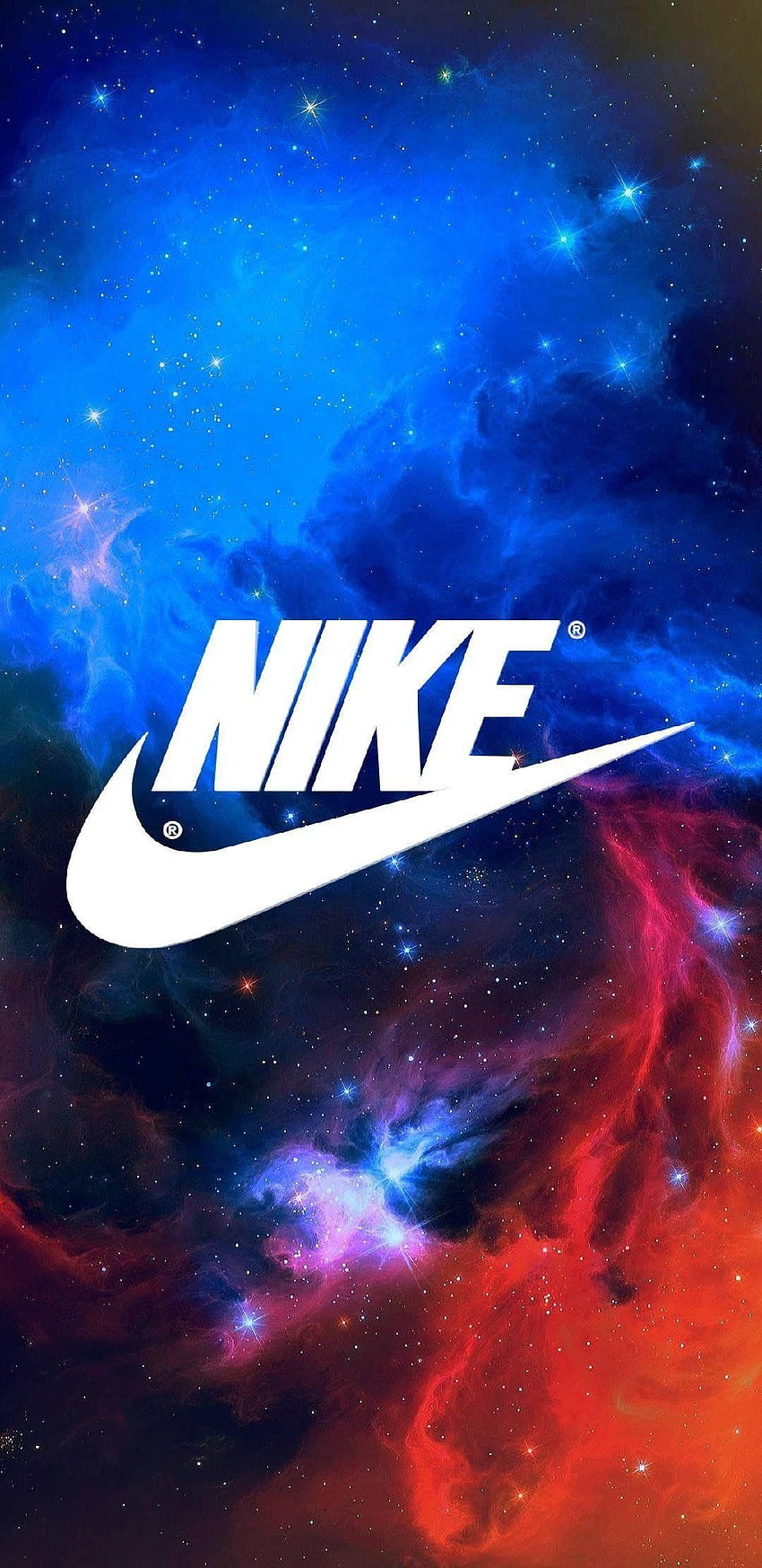 Download Nike Logo in Blue Wallpaper  Wallpaperscom