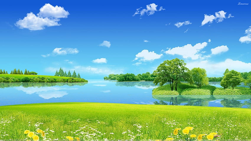 Heavenly Nature, Heaven PC HD wallpaper