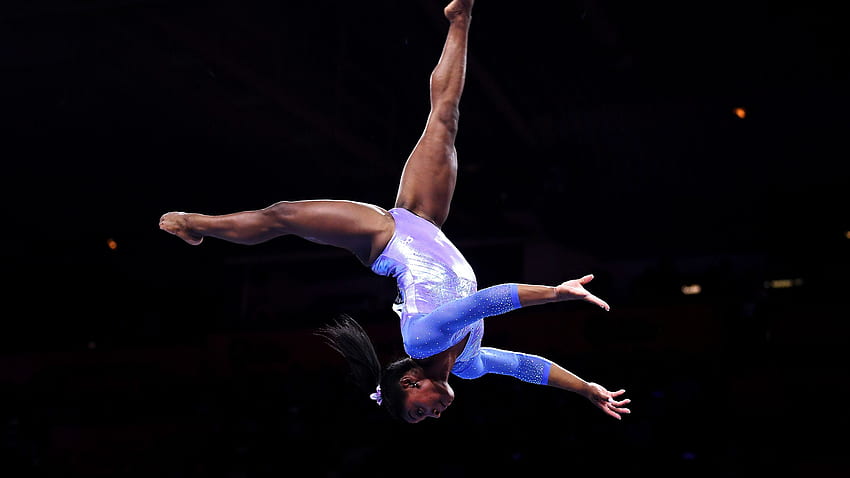 Simone Biles sets record for most world gymnastics championship medals. FOX31 Denver, Simone Biles Beam HD wallpaper