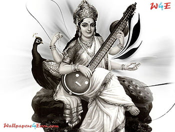 Learn How to Draw Saraswati Hinduism Step by Step  Drawing Tutorials