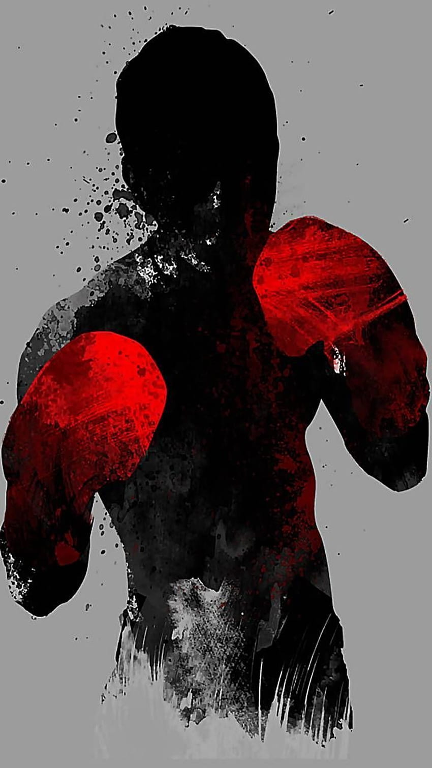 red fighter by susbulut - 55 now. Browse millions of popular abstract Wallp in 2020. Abstract , Boxing posters, Art, Boxing Phone HD phone wallpaper