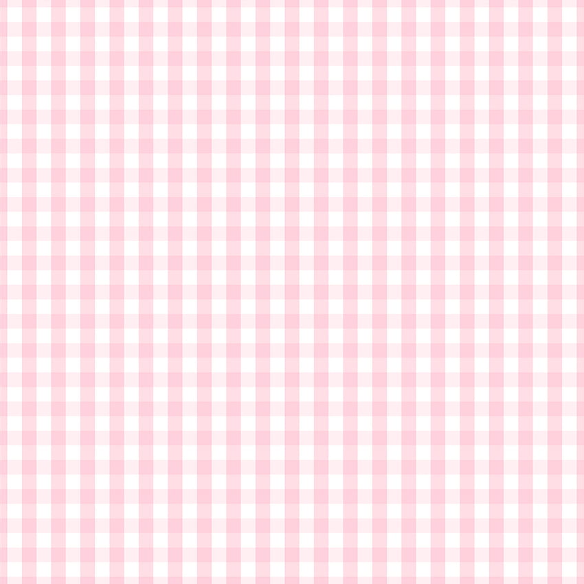 Light Soft Pastel Pink And White Gingham Check Plaid Art Print By Honor And Obey X Small. Cute Patterns , Pastel Pink Aesthetic, Soft Pastel HD phone wallpaper