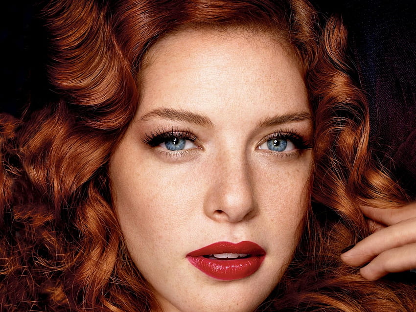 Red Beauty, fair, girl, beautiful, beauty, woman, pretty, red, face, redhead, hair HD wallpaper