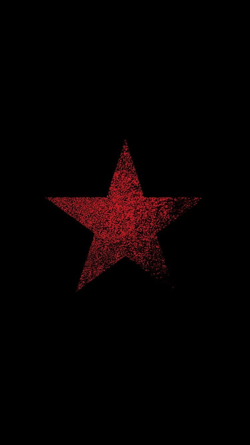 Red star iPhone . Black background , Phone for men, Cellphone HD phone wallpaper