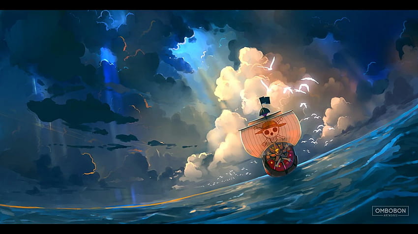 One Piece Going Merry 3D , One Piece, anime HD wallpaper