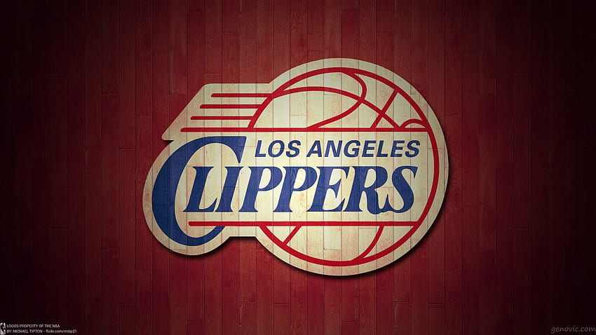 LOS ANGELES CLIPPERS Basketball-NBA-Logo / und mobiler Hintergrund HD-Hintergrundbild