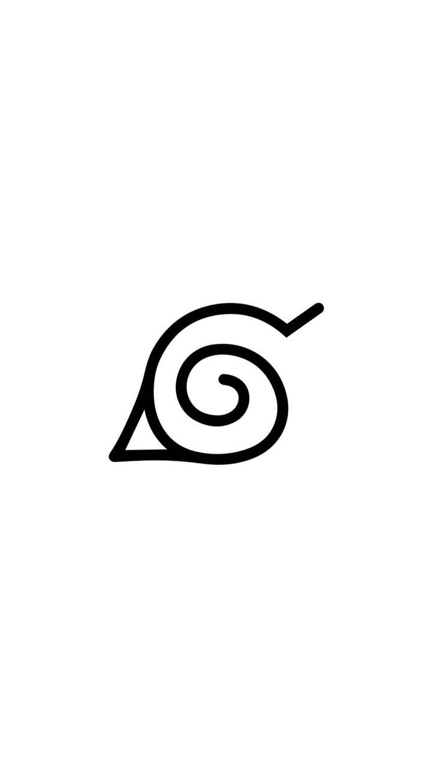 Symbole de Konoha Fond d'écran de téléphone HD