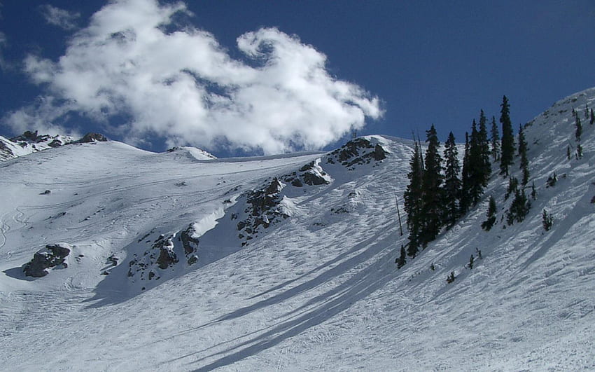 px Ski Resort, Colorado Ski Mountain HD wallpaper