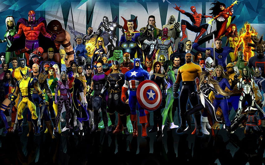 Amazing Marvel Heroes para seu Windows Full com HD wallpaper