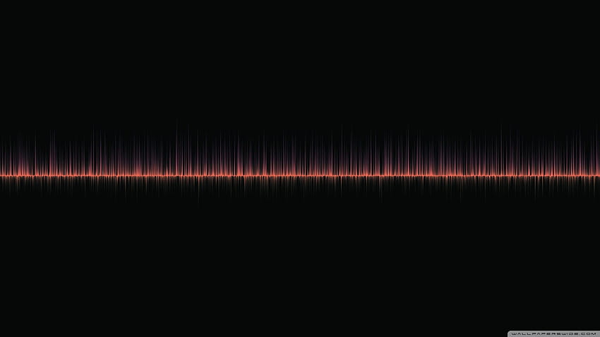 Ondas de sonido, forma de onda fondo de pantalla