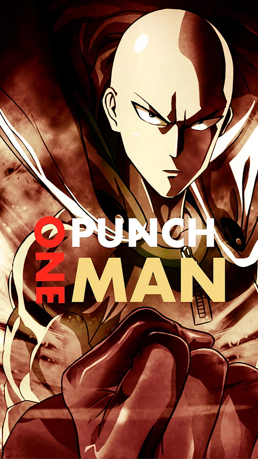 One Punch Man Saitama 1 HD тапет за телефон
