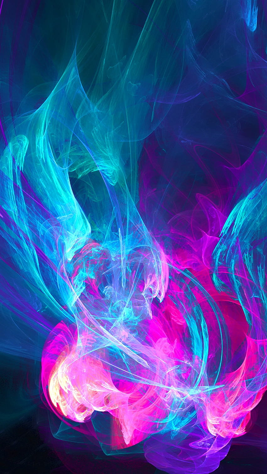 Blue Pink Flames - Best For iPhone and Android Devices HD phone wallpaper |  Pxfuel