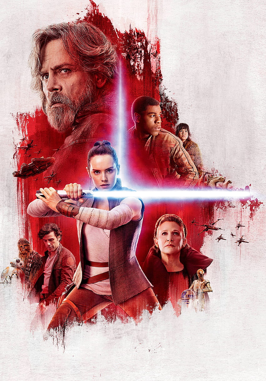 Hi Res Star Wars The Last Jedi The Light Side and The Dark Side, Hi Res Movie HD phone wallpaper