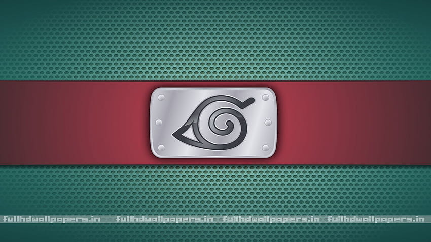 Aldeia Oculta Símbolo de Naruto papel de parede HD