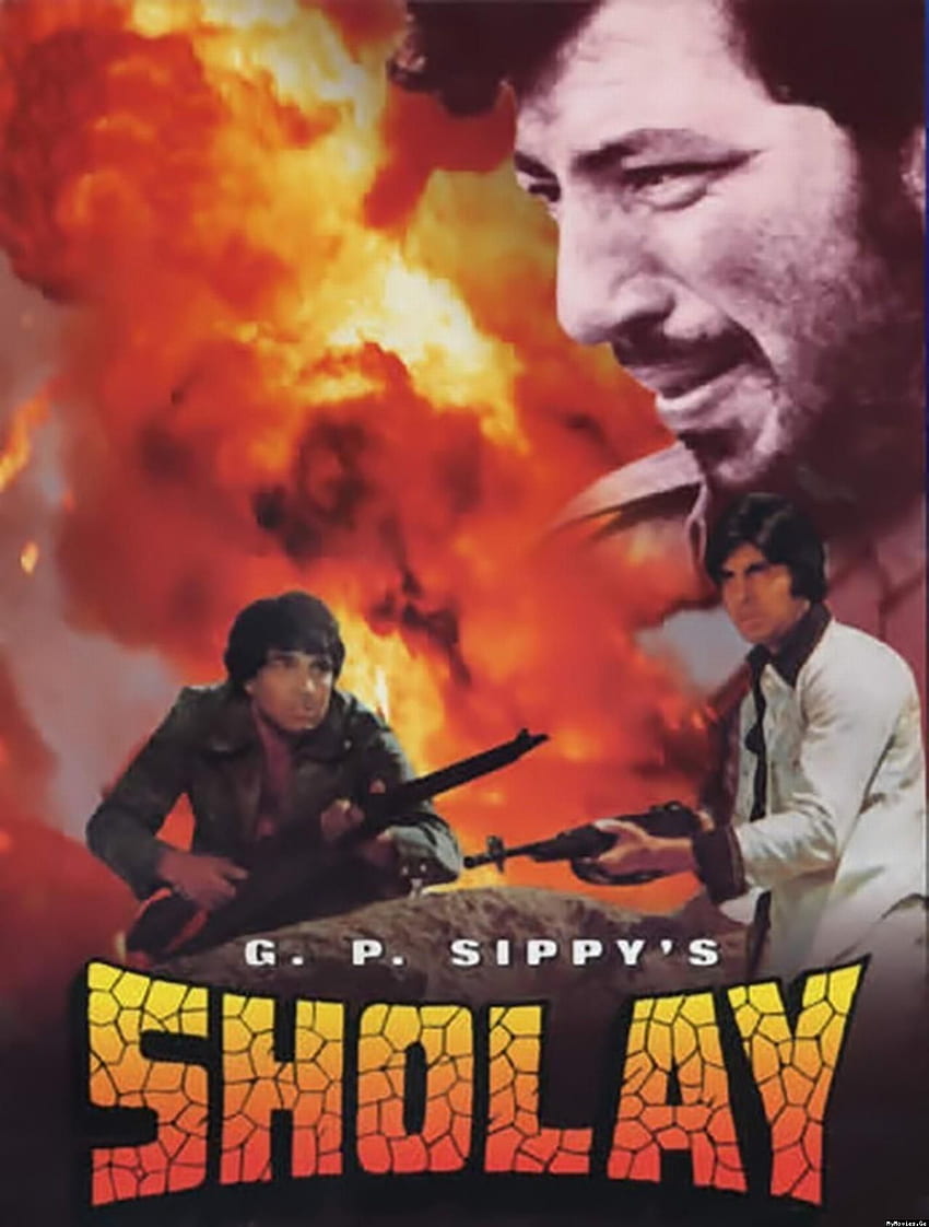 Sholay's 3D Release on October 11. Full movies online , Full HD phone wallpaper