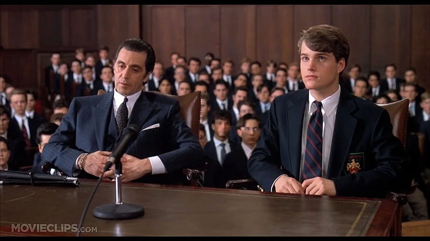 Frank defende Charlie no tribunal - Scent Of A Woman (8 8) Movie CLIP (1992) – Vídeo Dailymotion papel de parede HD