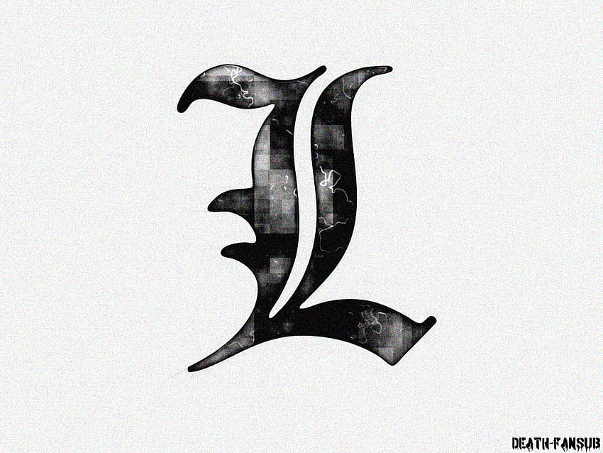 DN - Death Note , Death Note L Logo HD wallpaper | Pxfuel