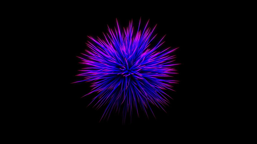 Explosion in Pink und Blau Ultra, Pink und Blue Universe HD-Hintergrundbild