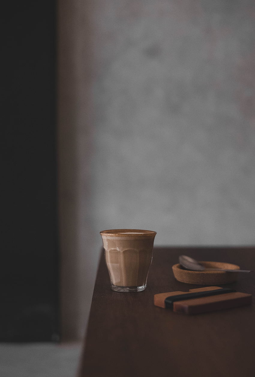 Food, Coffee, Cup, Blur, Smooth, Table, Drink, Beverage HD phone wallpaper